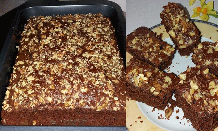Negresa cu nuci – Cand ai pofta de ceva delicios si simplu, incearca aceasta delicatesa