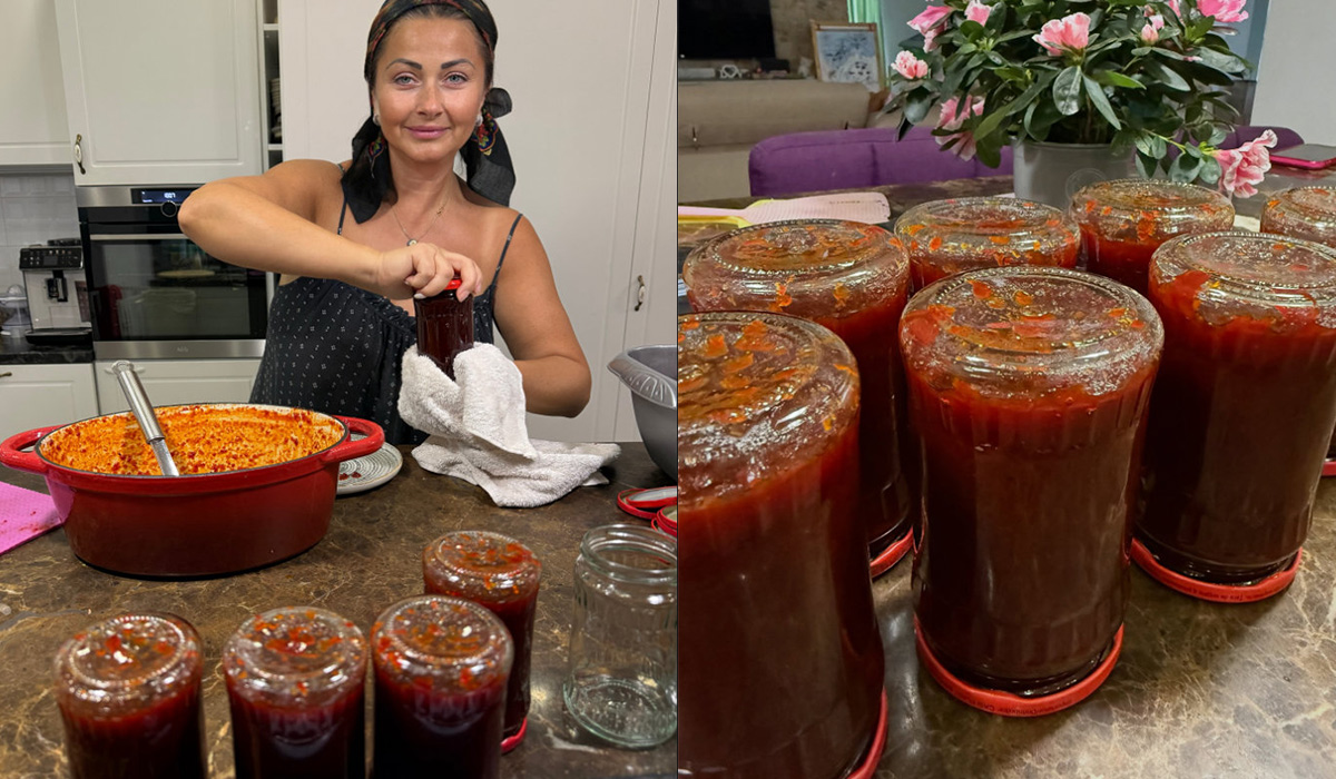 Dulceata de ardei iuti, reteta cu ardei kapia a Gabrielei Cristea