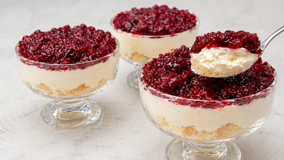 Desert la pahar cu portocale, cirese si crema fina – fresh si fara coacere