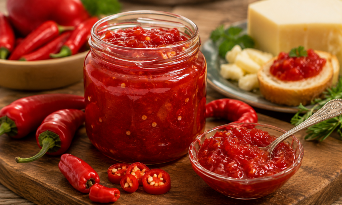 Dulceață de ardei iuți – dulce, picantă și absolut delicioasă