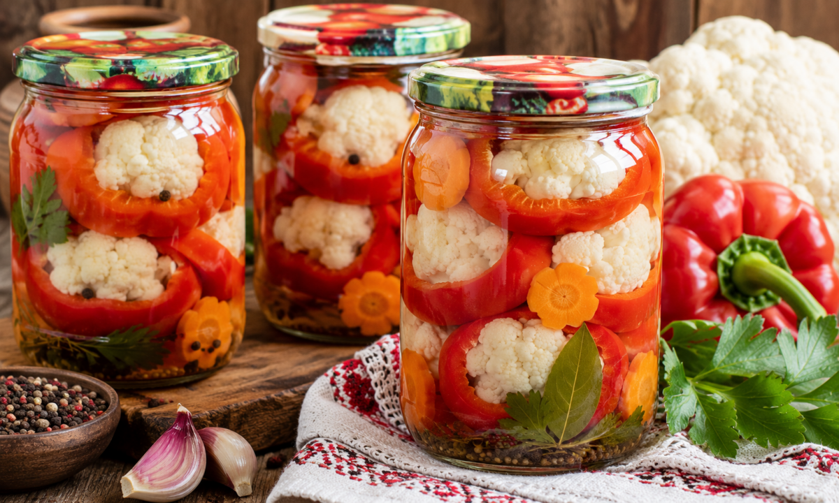 Gogoșari umpluți cu conopidă – crocanți și aromați