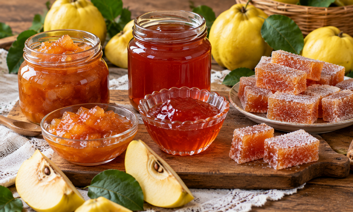 3 rețete delicioase cu gutui – Gem , jeleu (peltea) și rahat