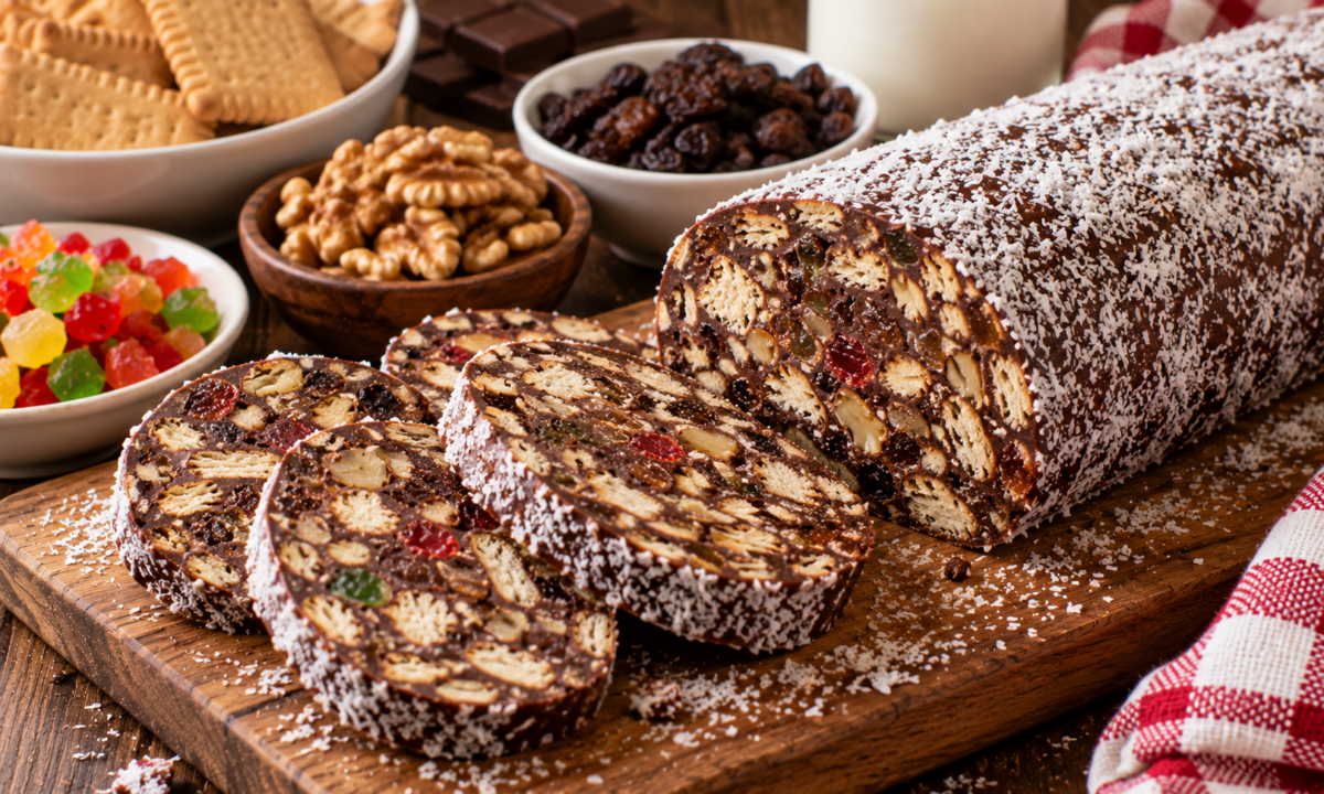 Salam de biscuiți – Un desert clasic, simplu și delicios, care ne amintește de copilărie