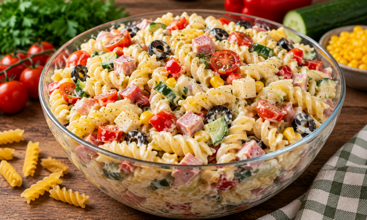 Salată cu paste – Perfectă pentru orice masă