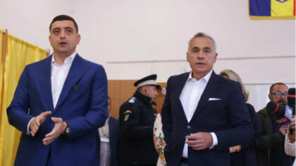 George Simion si Calin Georgescu,...