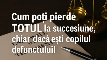 Cum poti pierde totul la...