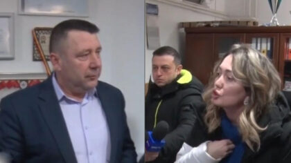 Localnicii revoltati s-au dus peste...