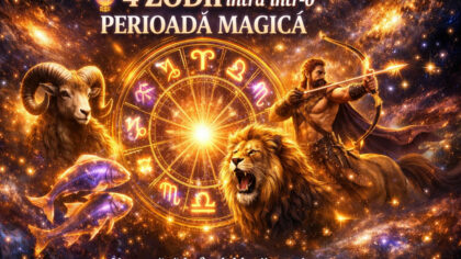 Patru zodii intra intr-o perioada...