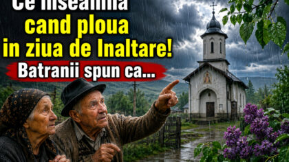 Ce inseamna cand ploua in...