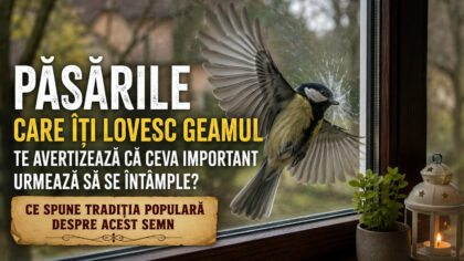 Ce inseamna cand o pasare...