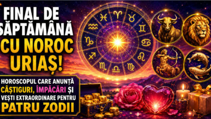 Final de saptamana cu noroc...