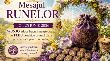 Mesajul Runelor pentru joi, 25...