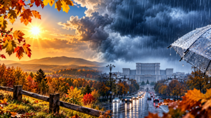 Toamna loveste brusc Romania! Temperaturile...
