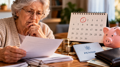 Atentie, pensionari! Pensia poate fi...